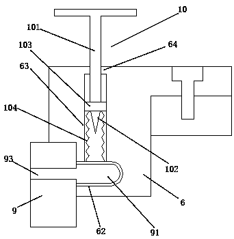 Ejection pin puncture marine lifesaving device