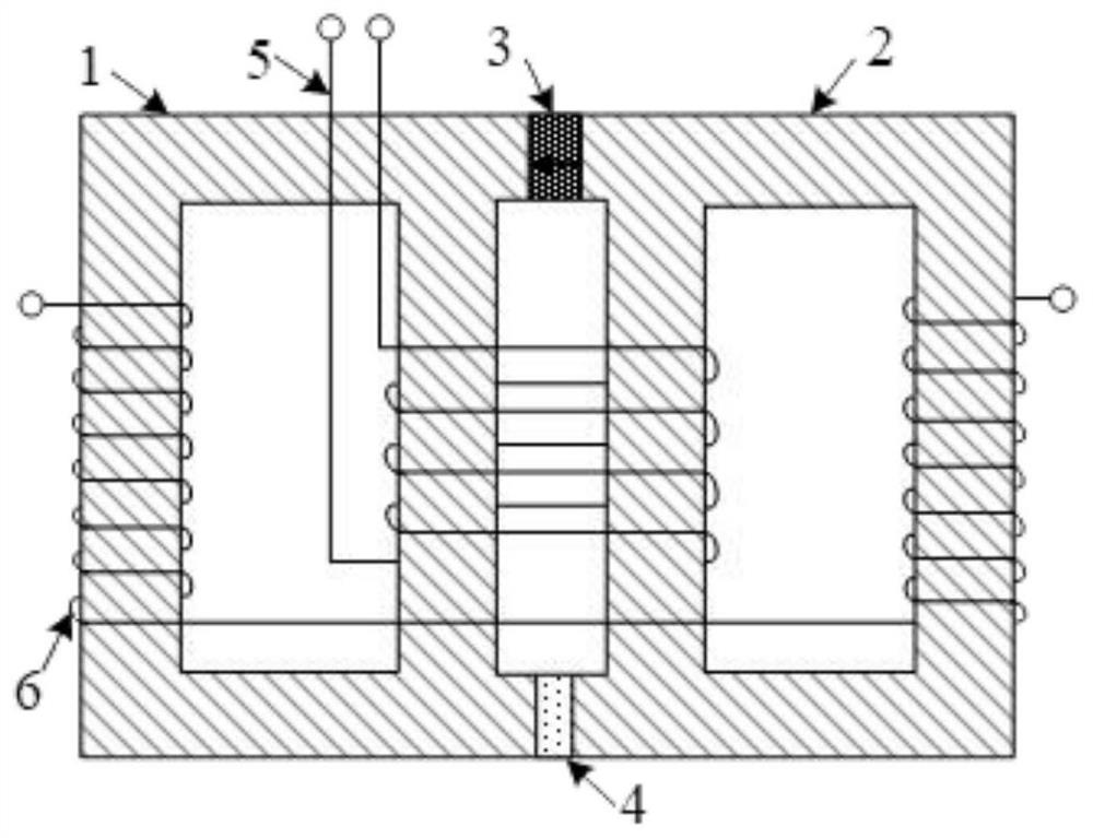 Permanent magnet bias inductor tuning device and method with parallel magnetic circuits