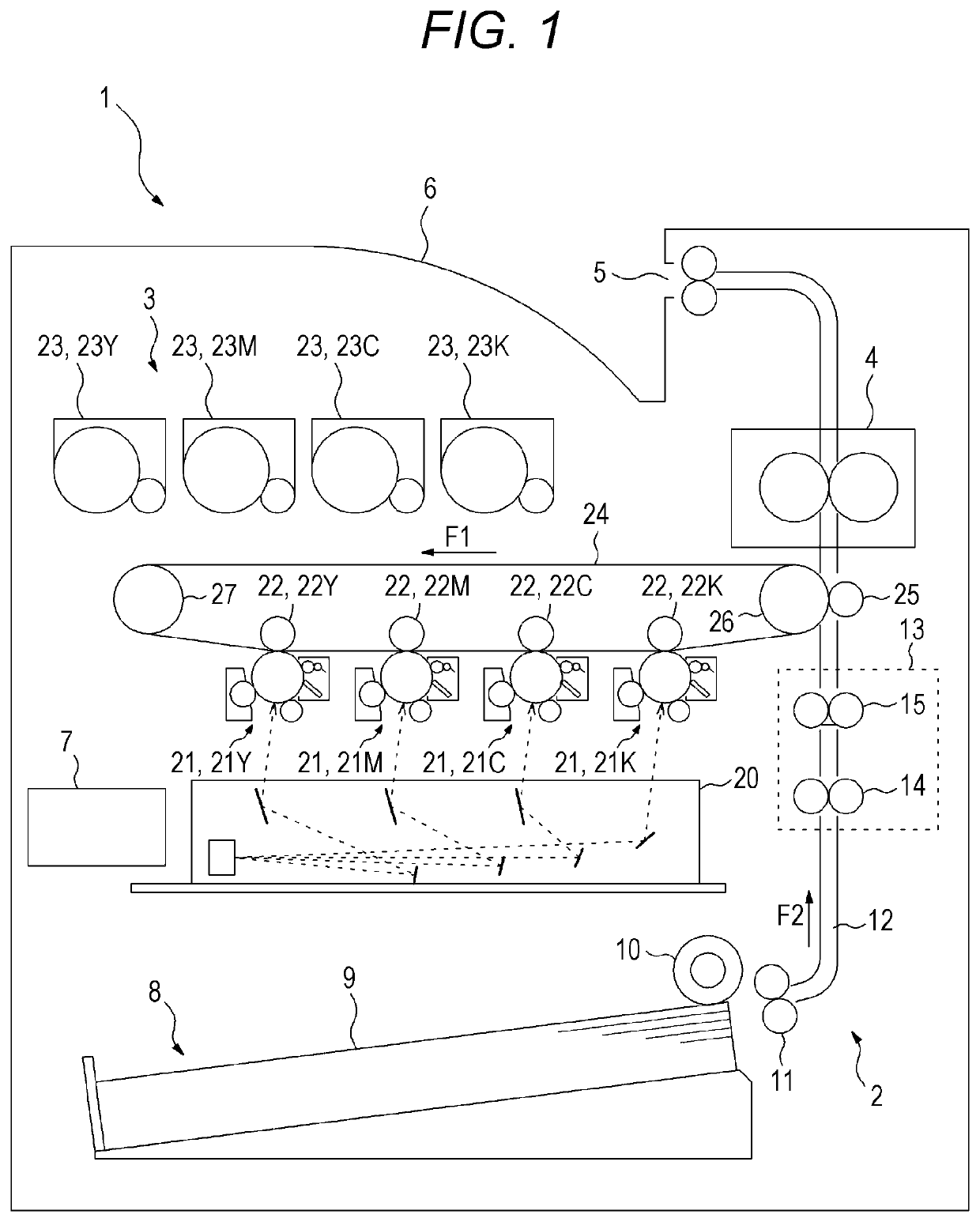 Image forming apparatus, image forming system, and deterioration detection method