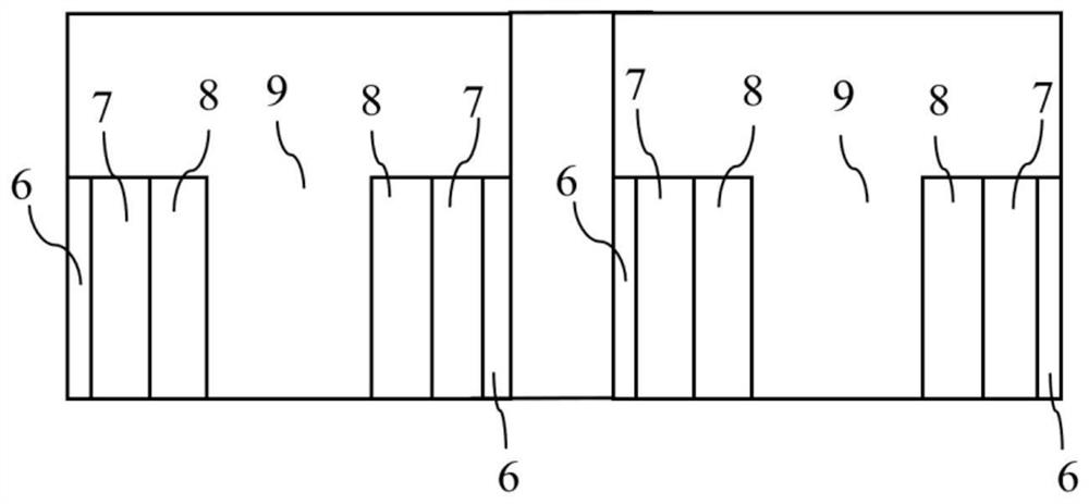 A three-dimensional trench type ferroelectric memory and its preparation method
