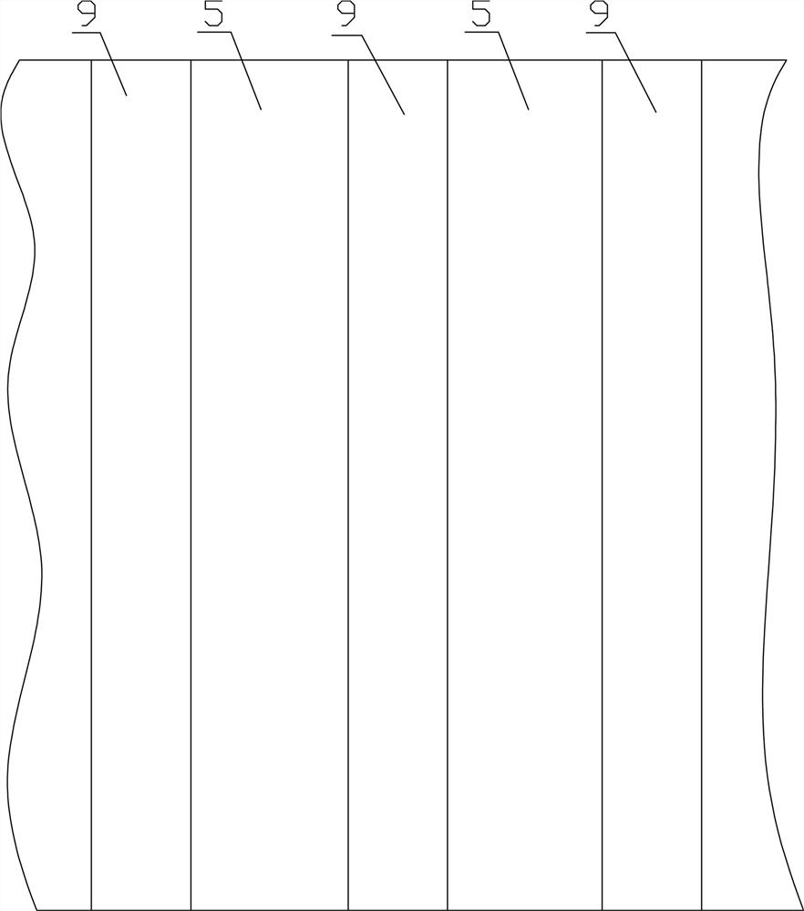 Special-shaped structural plate of cruise ship