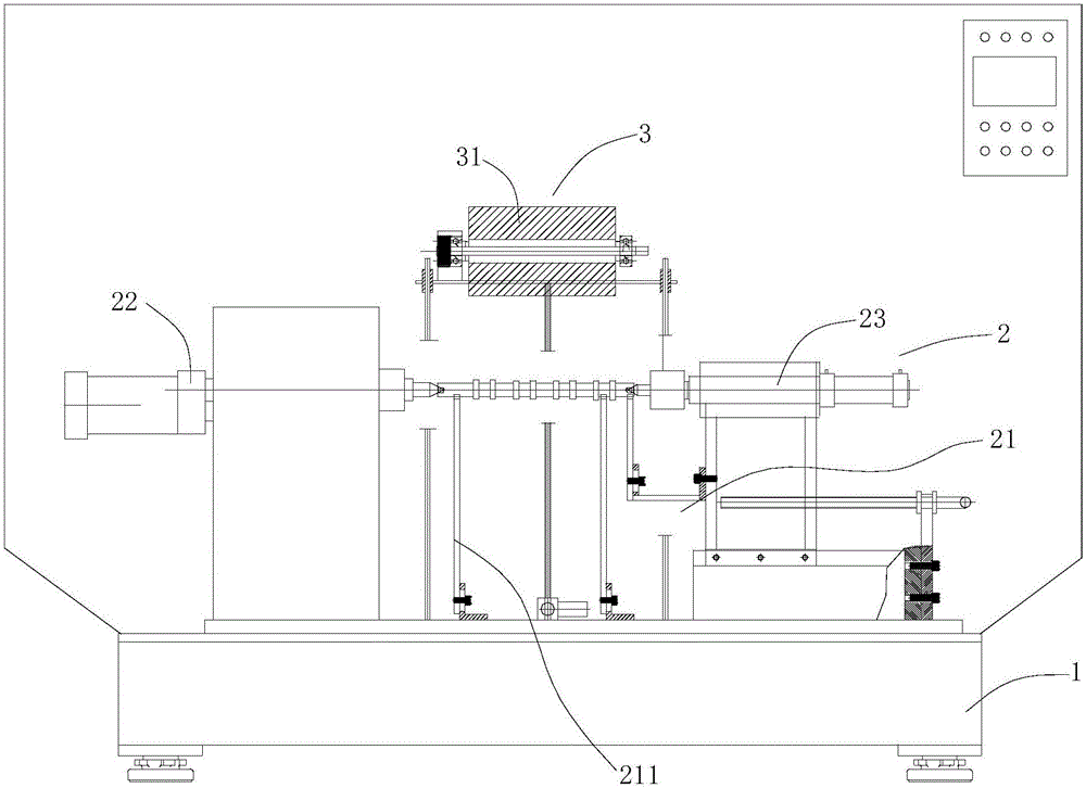 Automatic deburring machine for engine camshaft