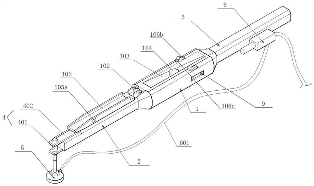 Steel belt sample control device for sampling