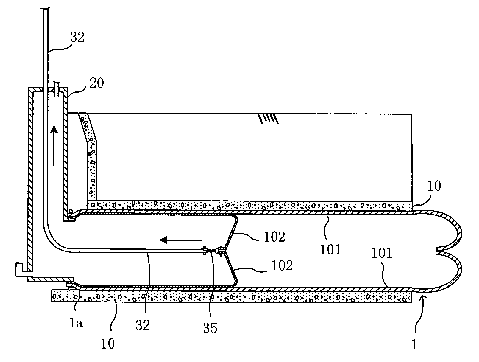 Pipe-lining material and pipe-lining method
