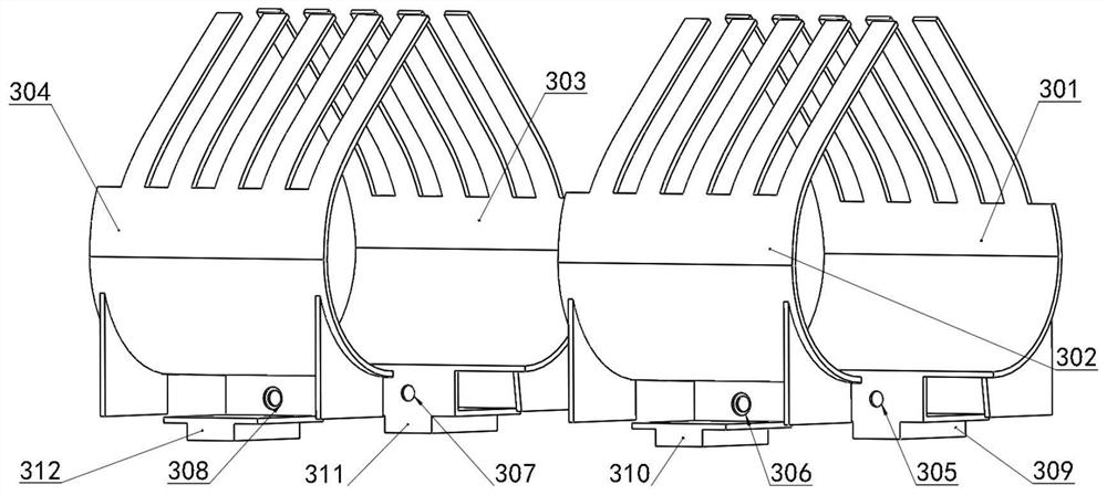 A seated auv underwater docking platform