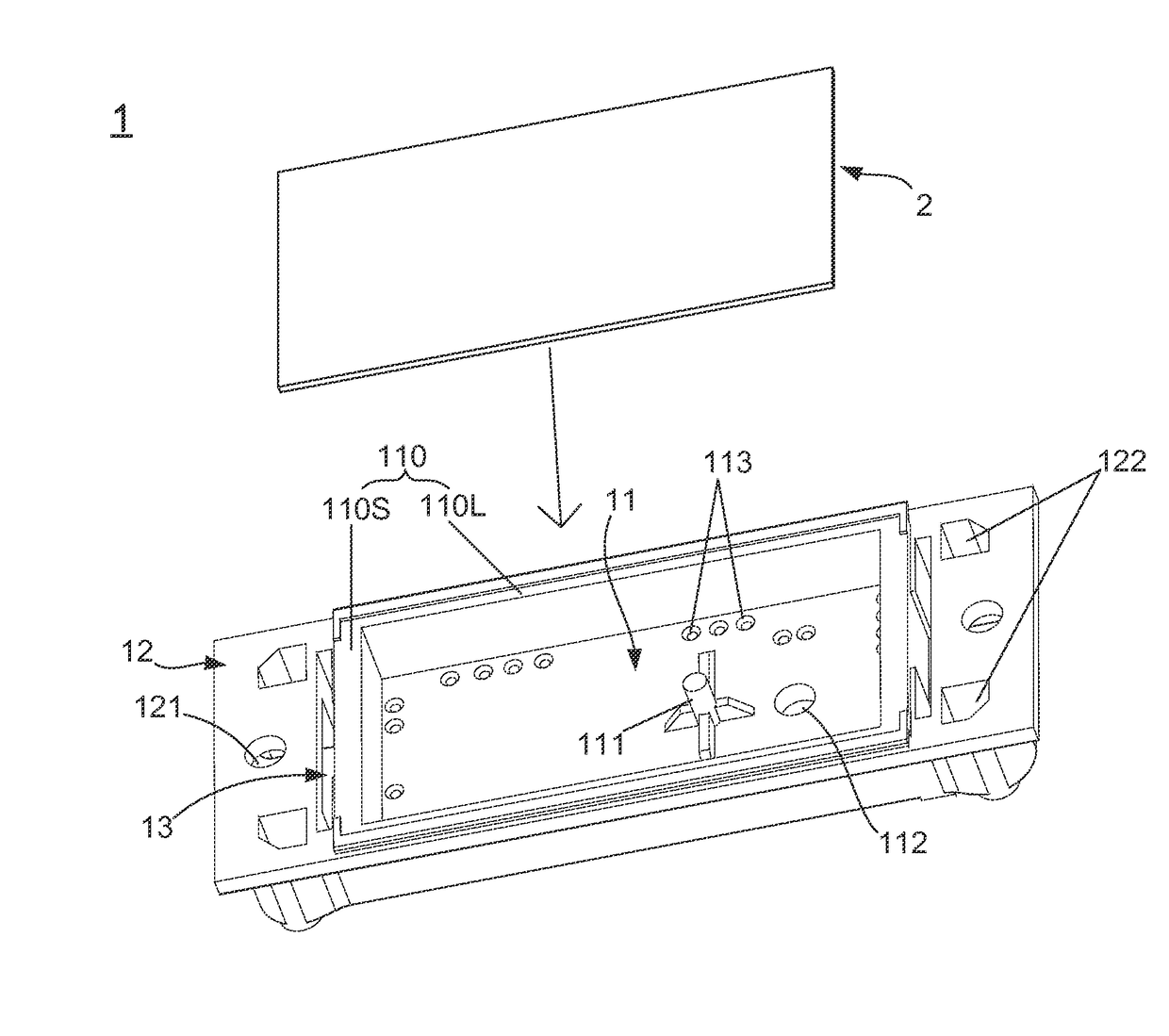 Packaging shell and a power module having the same