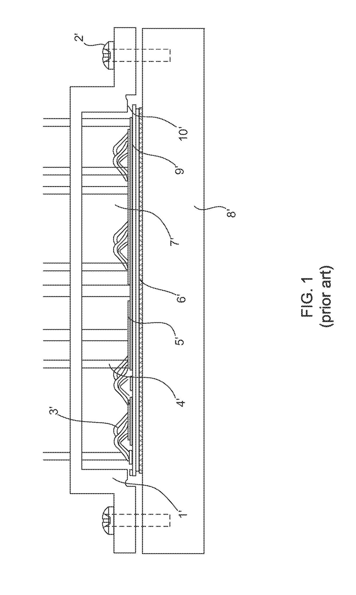 Packaging shell and a power module having the same