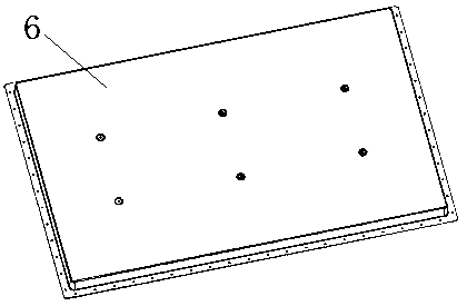 All-aluminum frame battery pack box body with multi-point penetration constraint