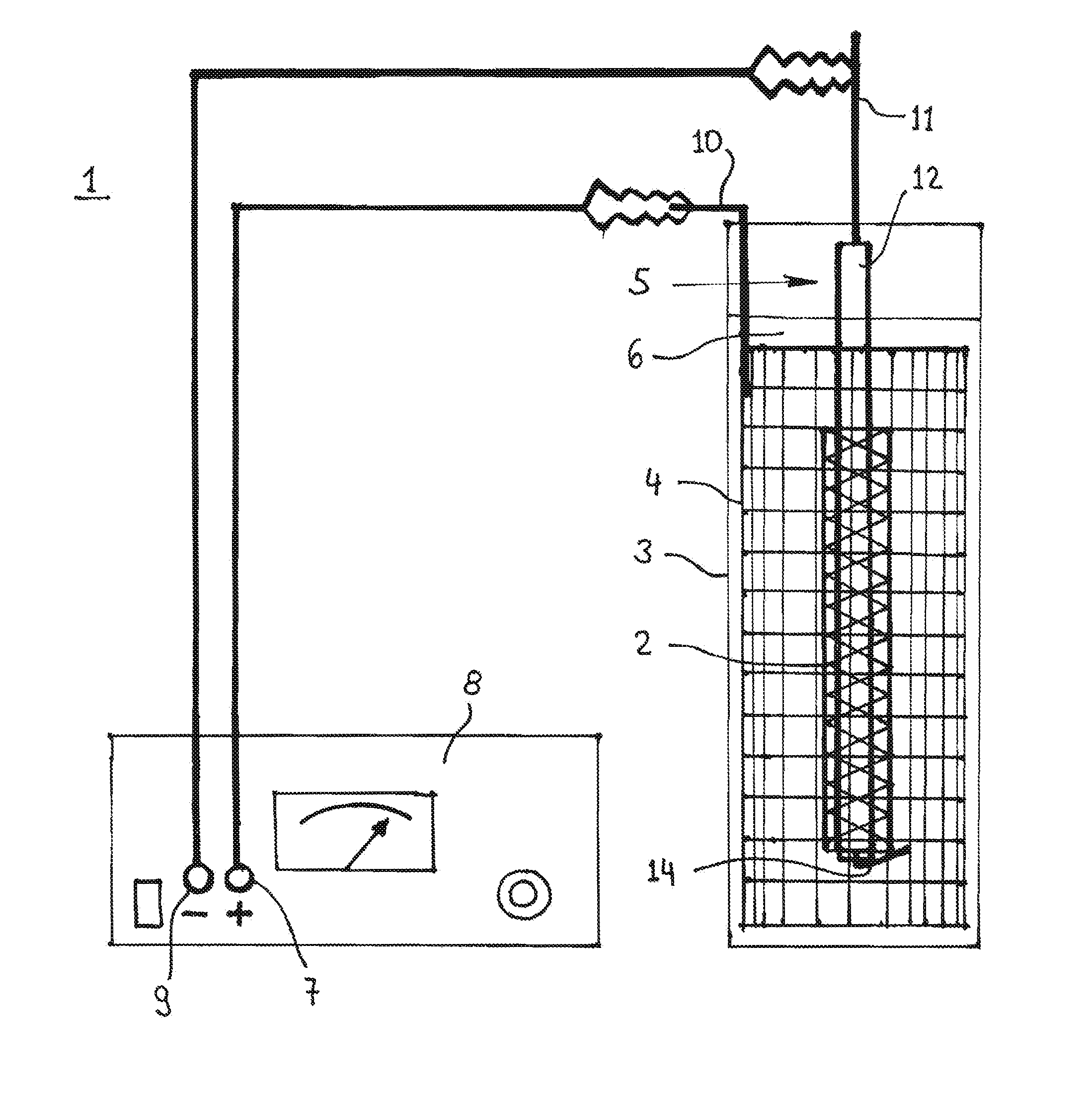 Medical product comprising a chitosan-coated wall and a method for manufacturing a medical product