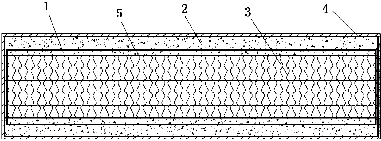 Partition board and small-sized single-layer synthetic-wood house construction method based on same