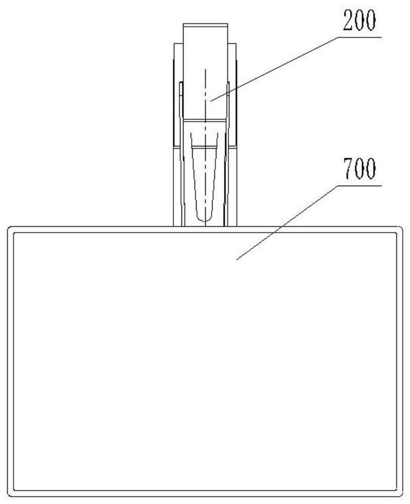 Hanging type multi-degree-of-freedom display screen