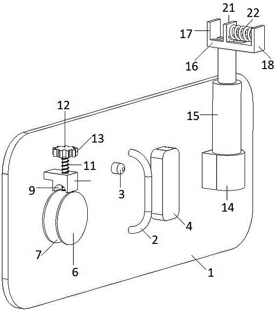 A support device for stringing