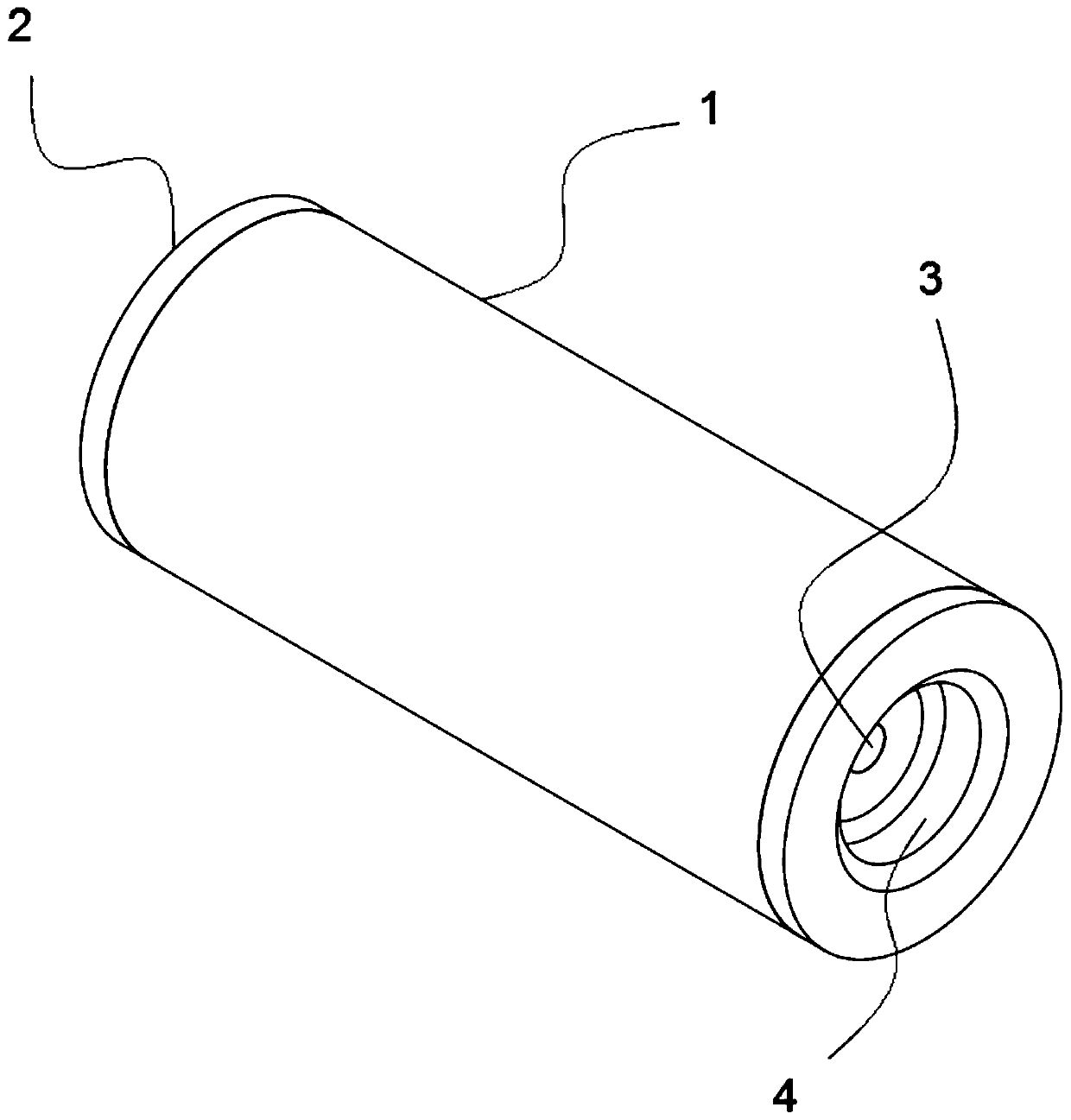 Gas discharge structure capable of bearing current and electric arcs