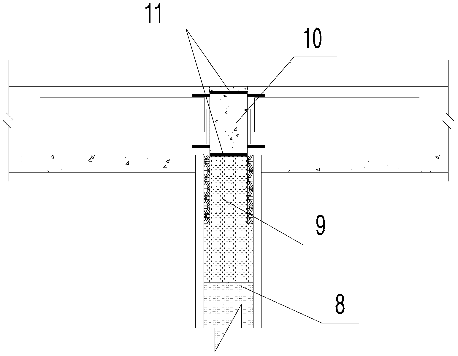Method for plugging relief well of deep foundation pit