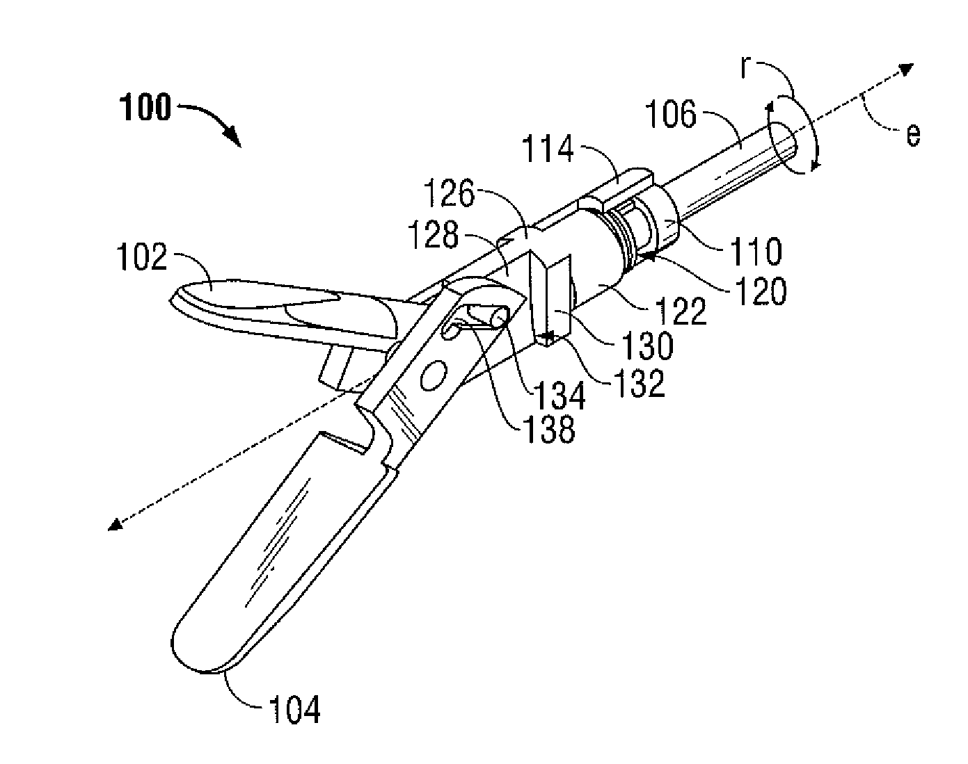Method of transferring pressure in an articulating surgical instrument