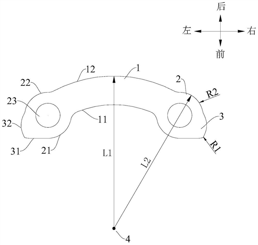 Balance block, rotor component and compressor