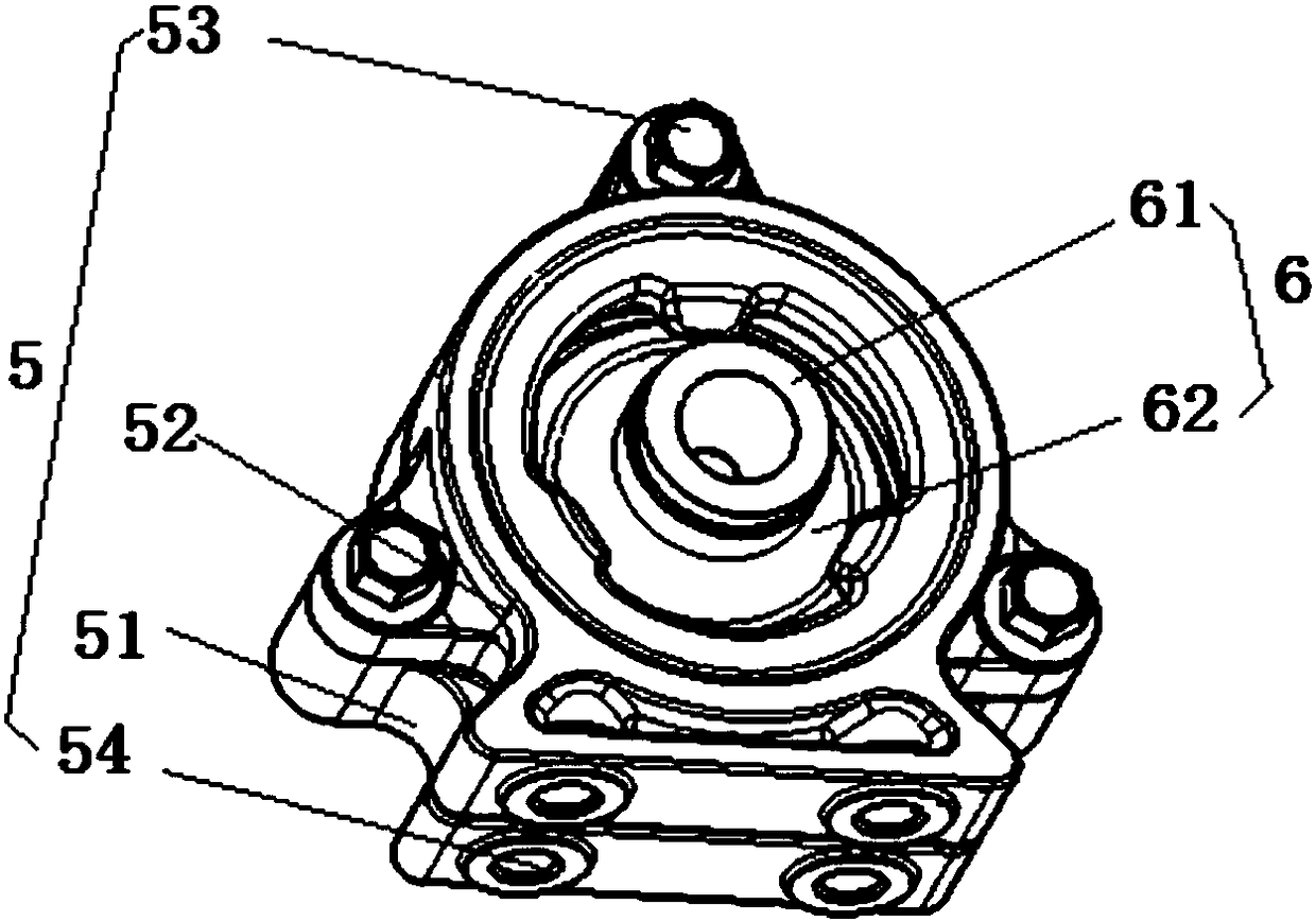 Front suspension assembly for powertrain