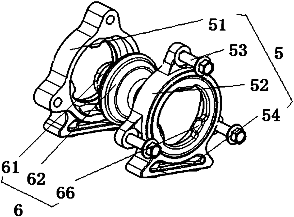 Front suspension assembly for powertrain