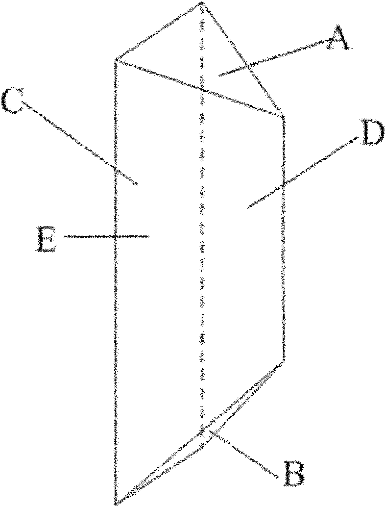 Biconical dispersion prism for focus monochromatic solar battery system