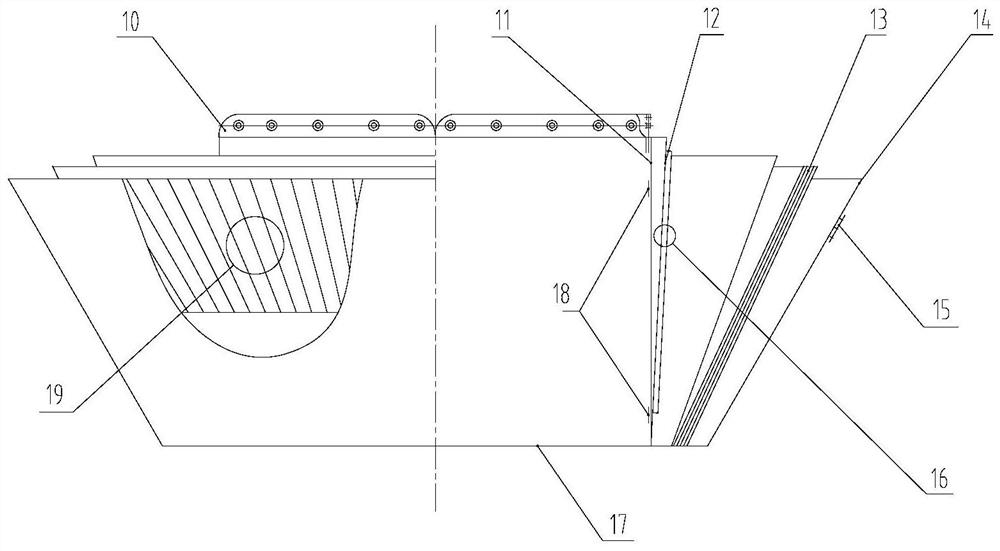 Net bag and method for folding and packaging space rope net