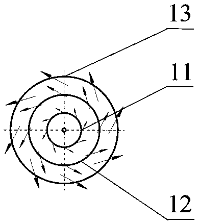 Rainwater and sewage gravity potential energy collecting device