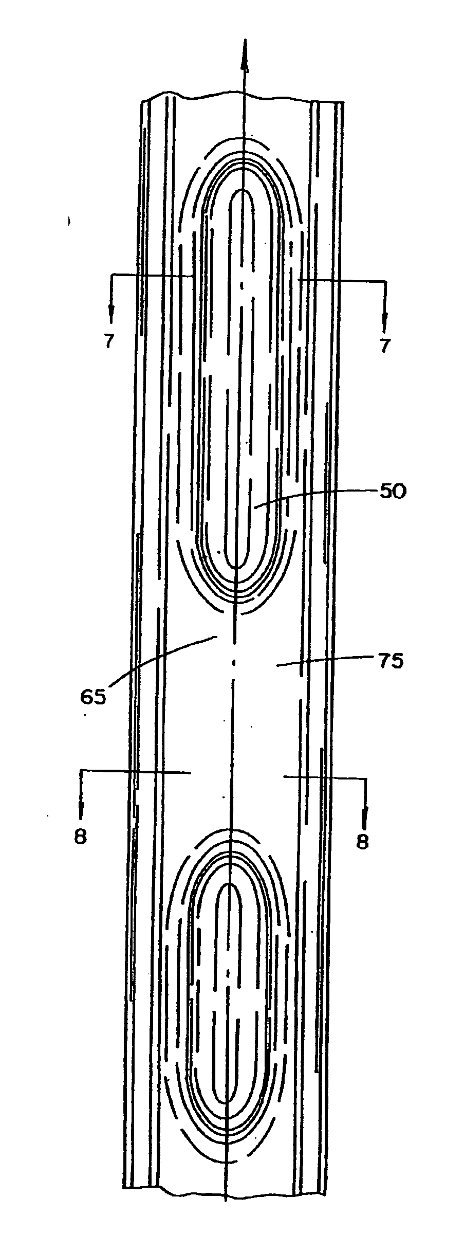 Configuration of three-dimensional features in data recording structures