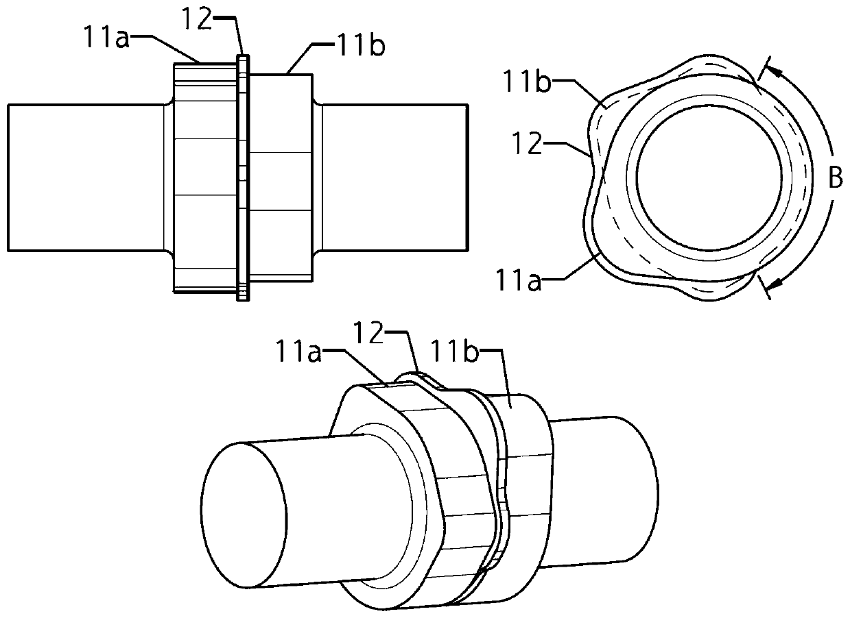 Cam shaft of engine and air valve driving device