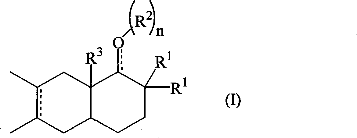 Decaline derivatives as perfuming ingredients