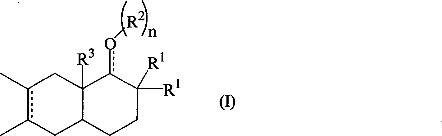 Decaline derivatives as perfuming ingredients