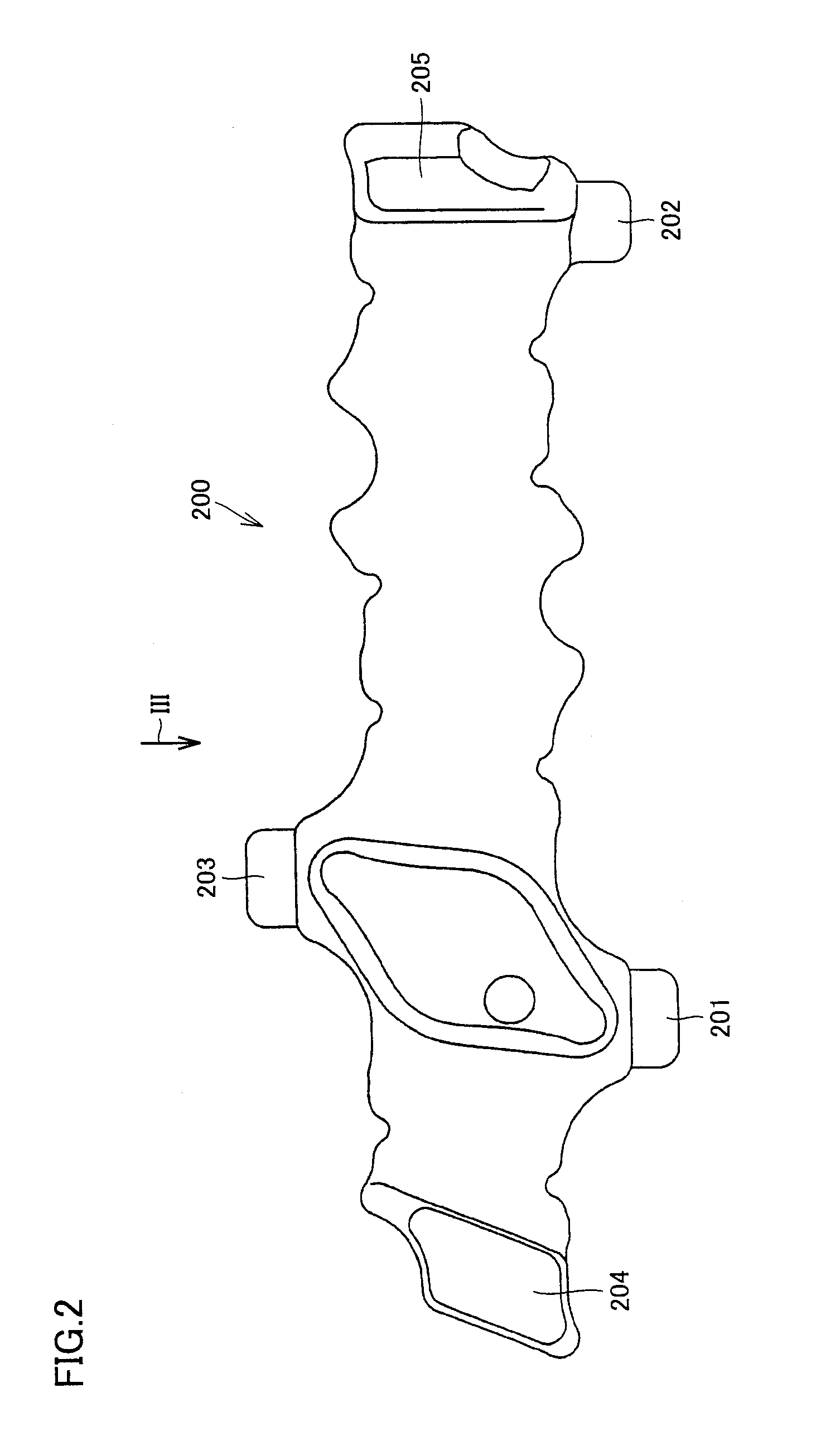 Sound insulation structure of internal combustion engine