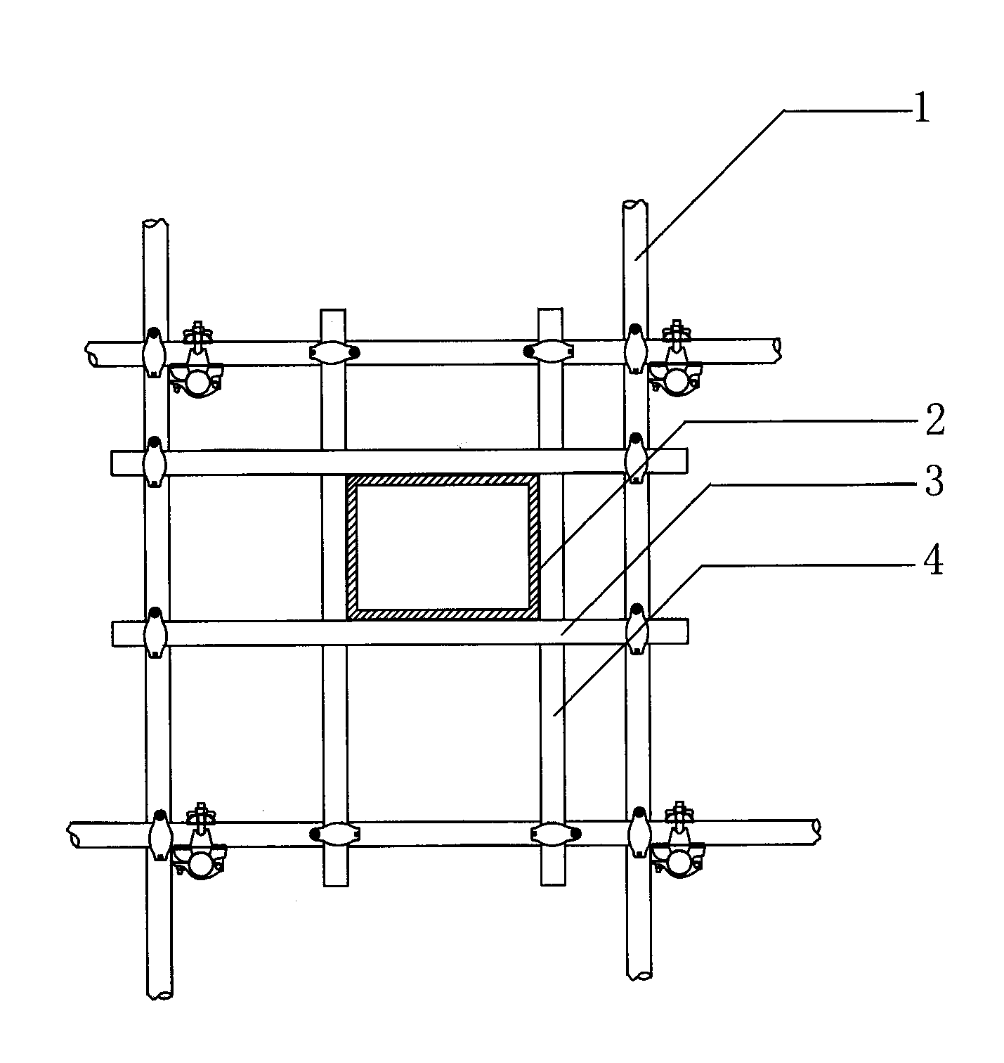 Mounting method of precast air duct during construction stage of construction engineering structure