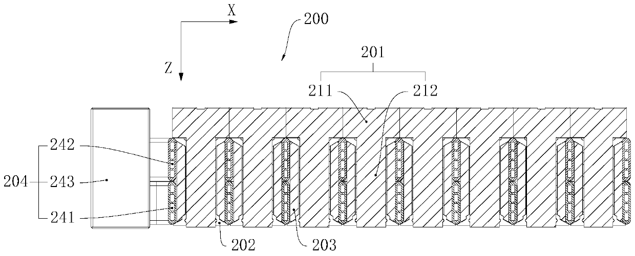 Cooling assembly of linear motor rotor, linear motor rotor, linear motor and machine tool