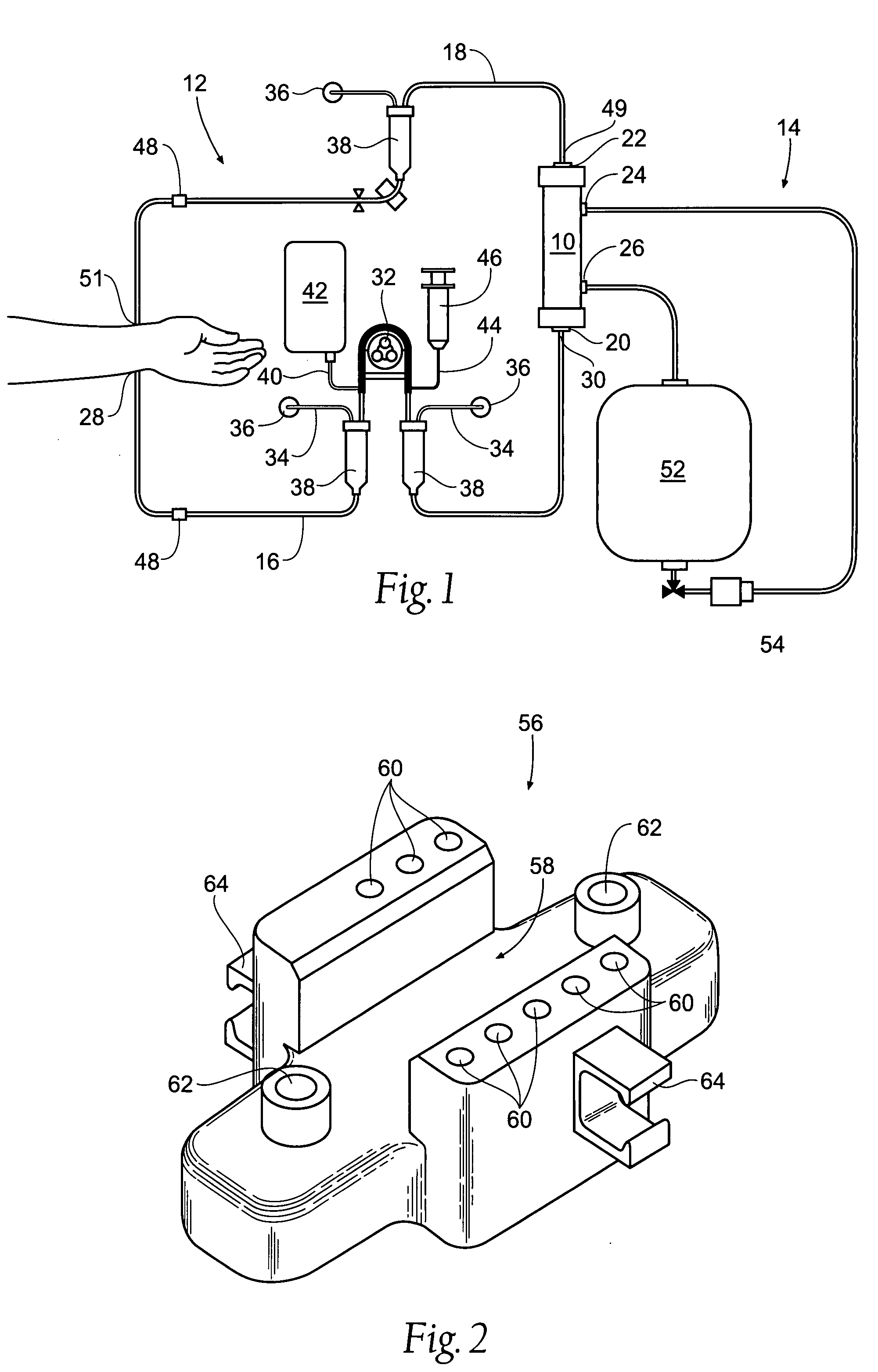 Devices, systems, and methods for cleaning, disinfecting, rinsing, and priming blood separation devices and associated fluid lines