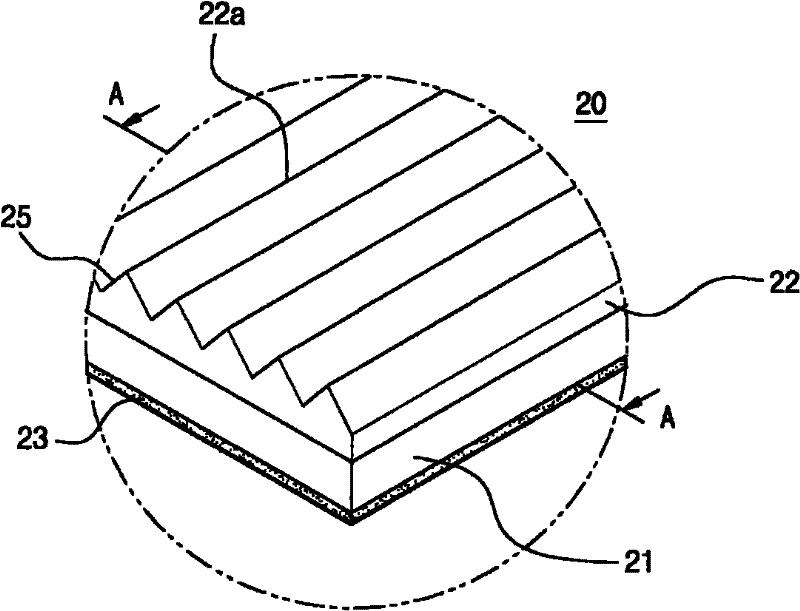 Optical prism sheet for backlight module