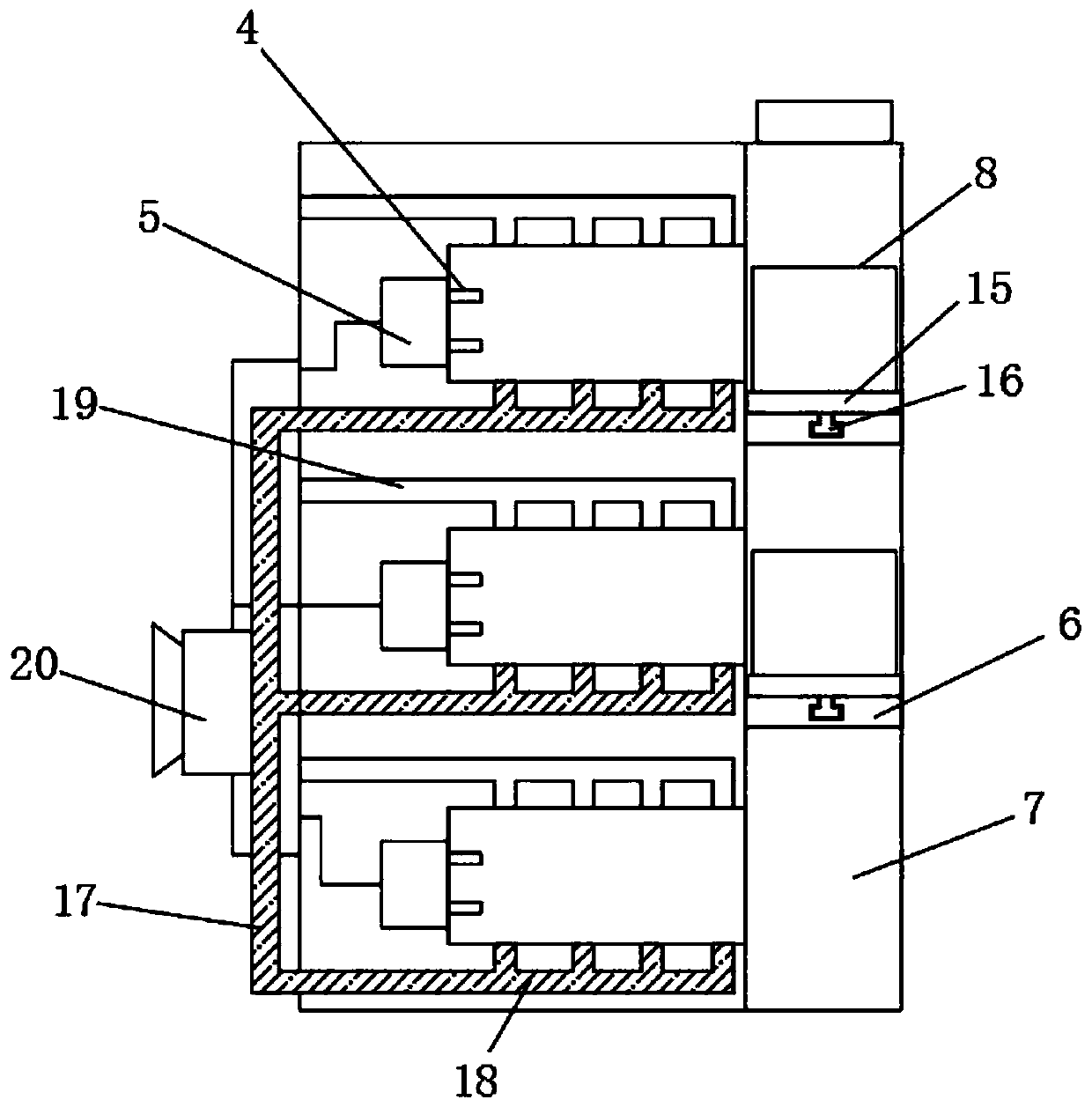 Battery pack charging device