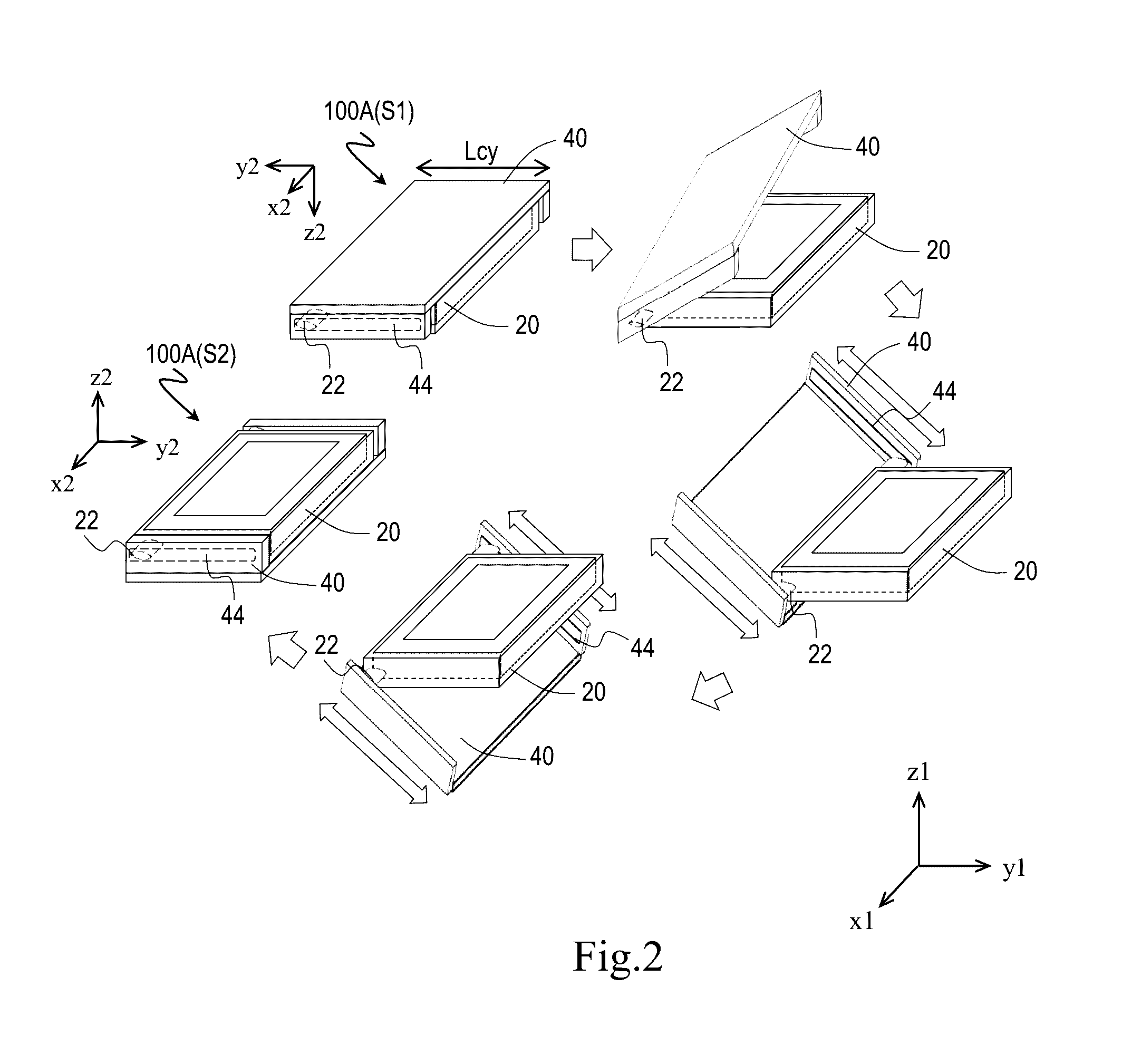 Electronic apparatus case