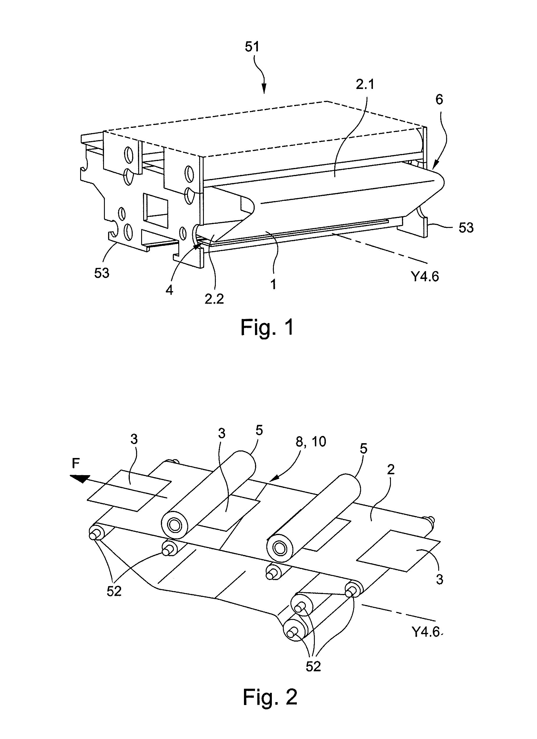 Conveyor belt for plate elements and converting machine comprising such a belt