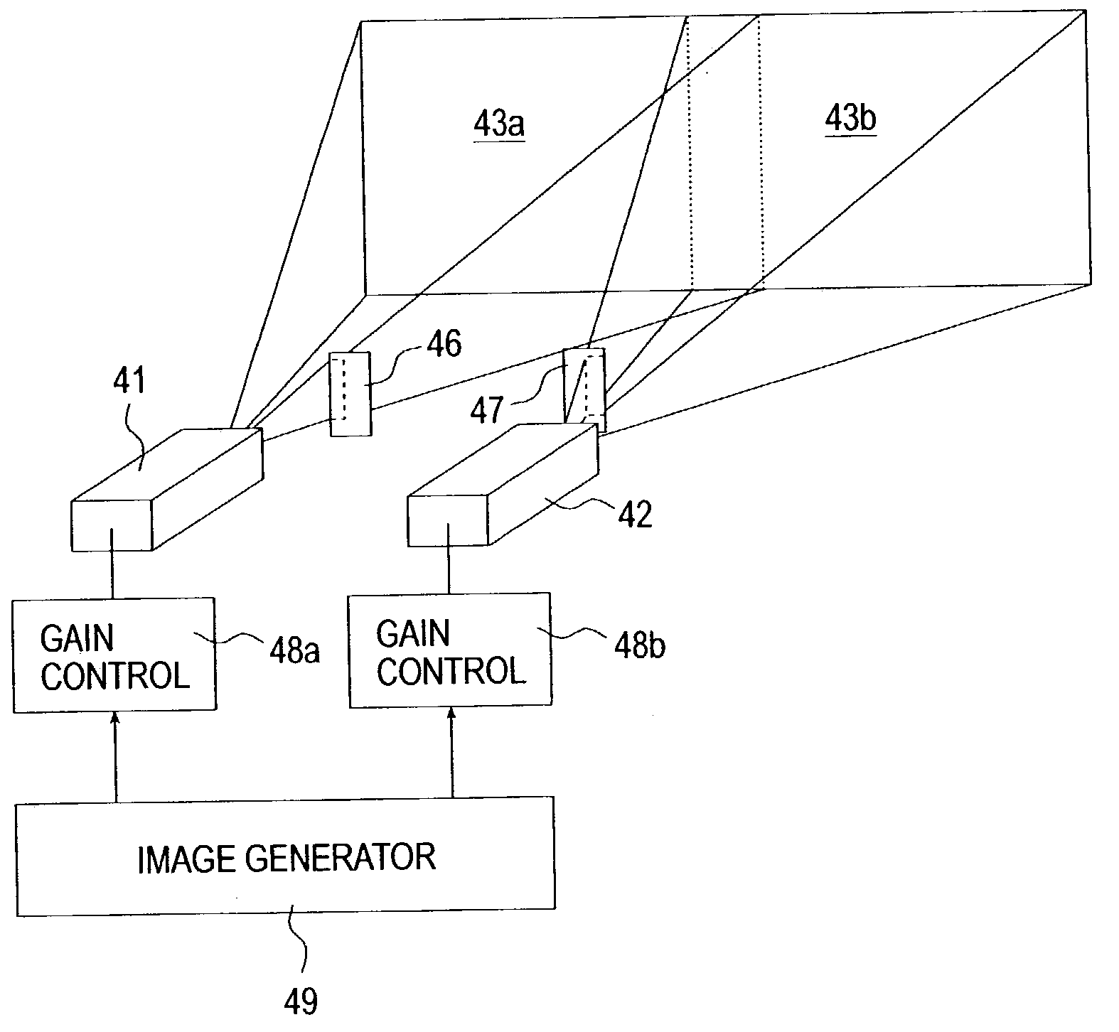 Producing smooth edge transitions in displayed composite images