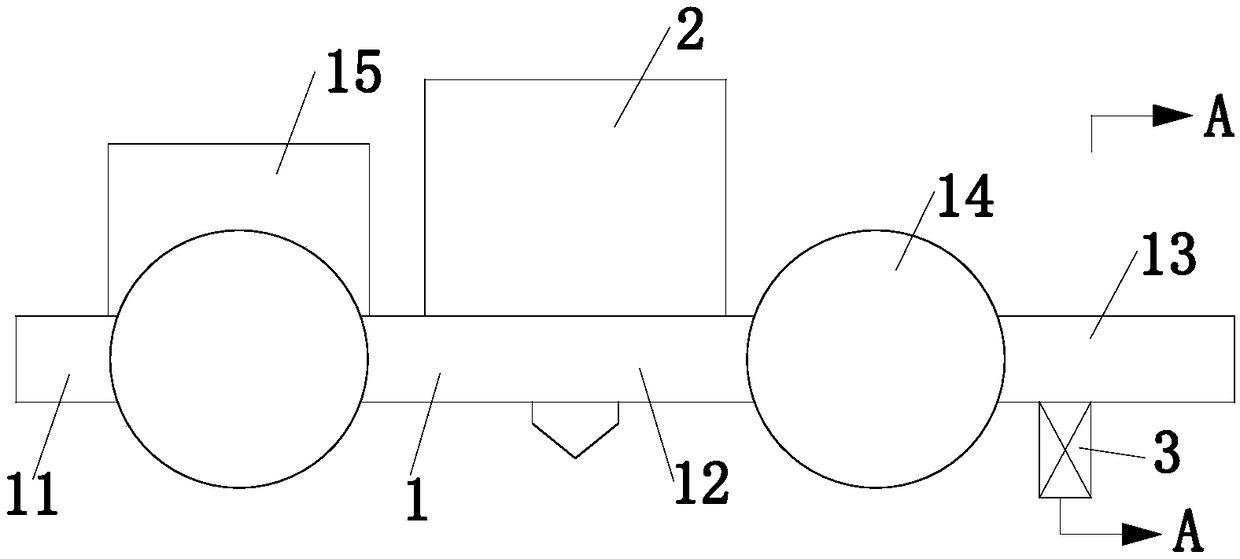 Electric fertilizing and soil-covering machine