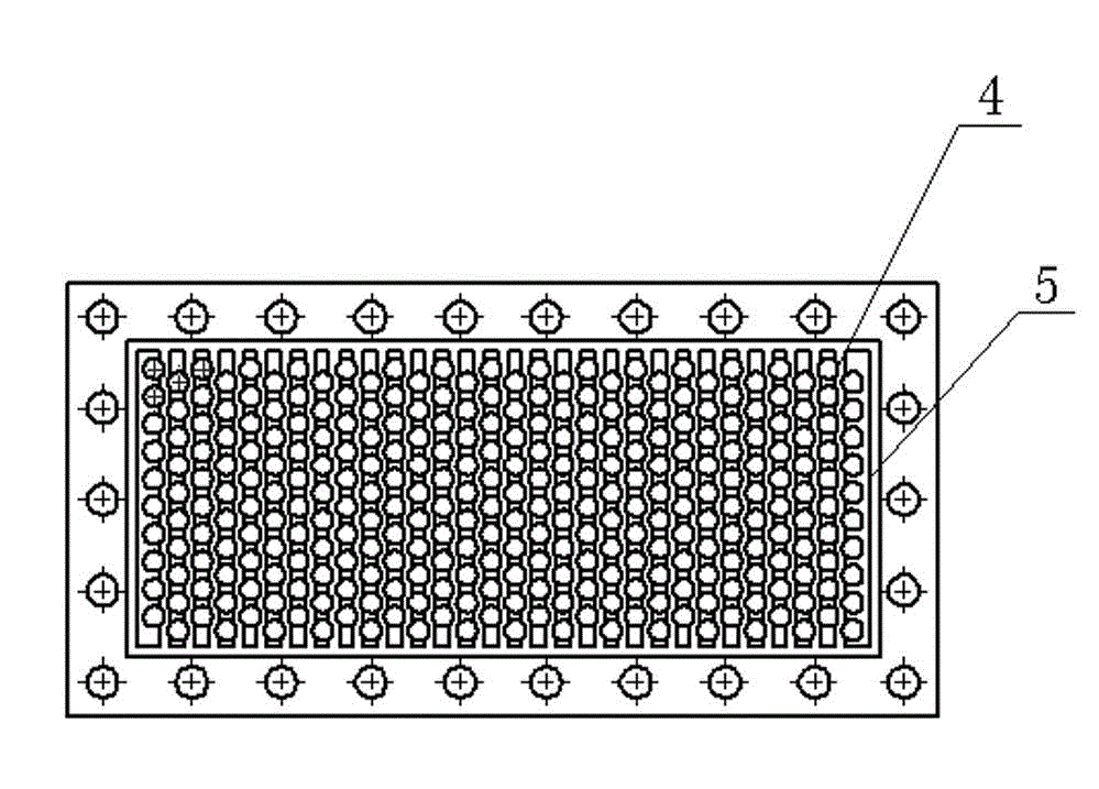 High-efficiency air blocking-free honeycomb cellular type heat exchanger