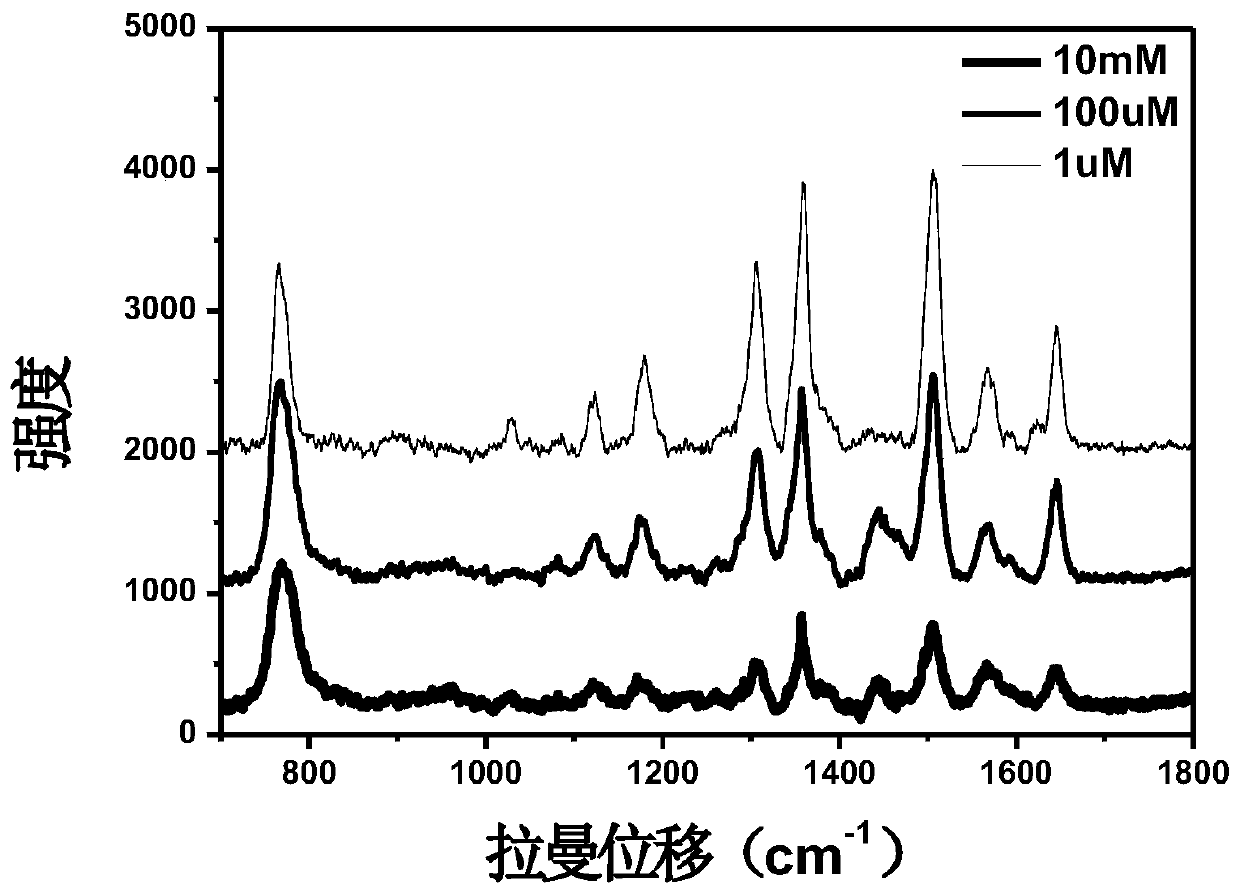 A method for the detection of acetylcholine based on surface-enhanced Raman spectroscopy