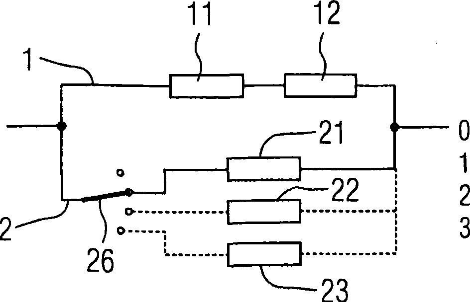 Method for expanding the adjustment range of overload protection devices, associated overload protection devices and their use