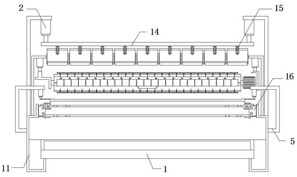 A derusting device for daily maintenance of steel structures