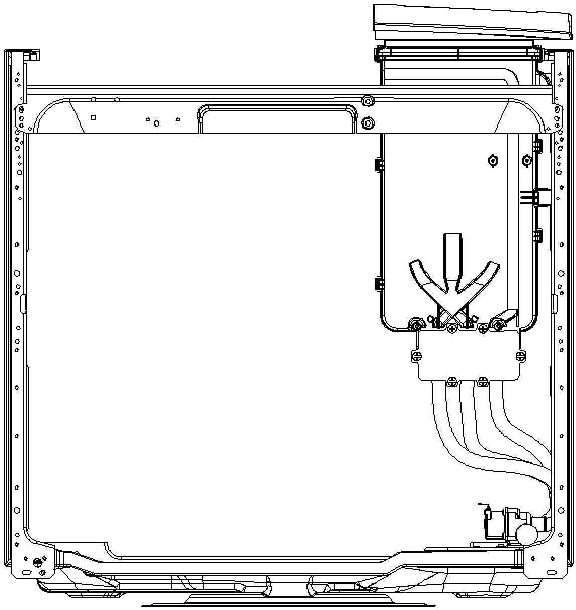 Water injection tank and washing machine
