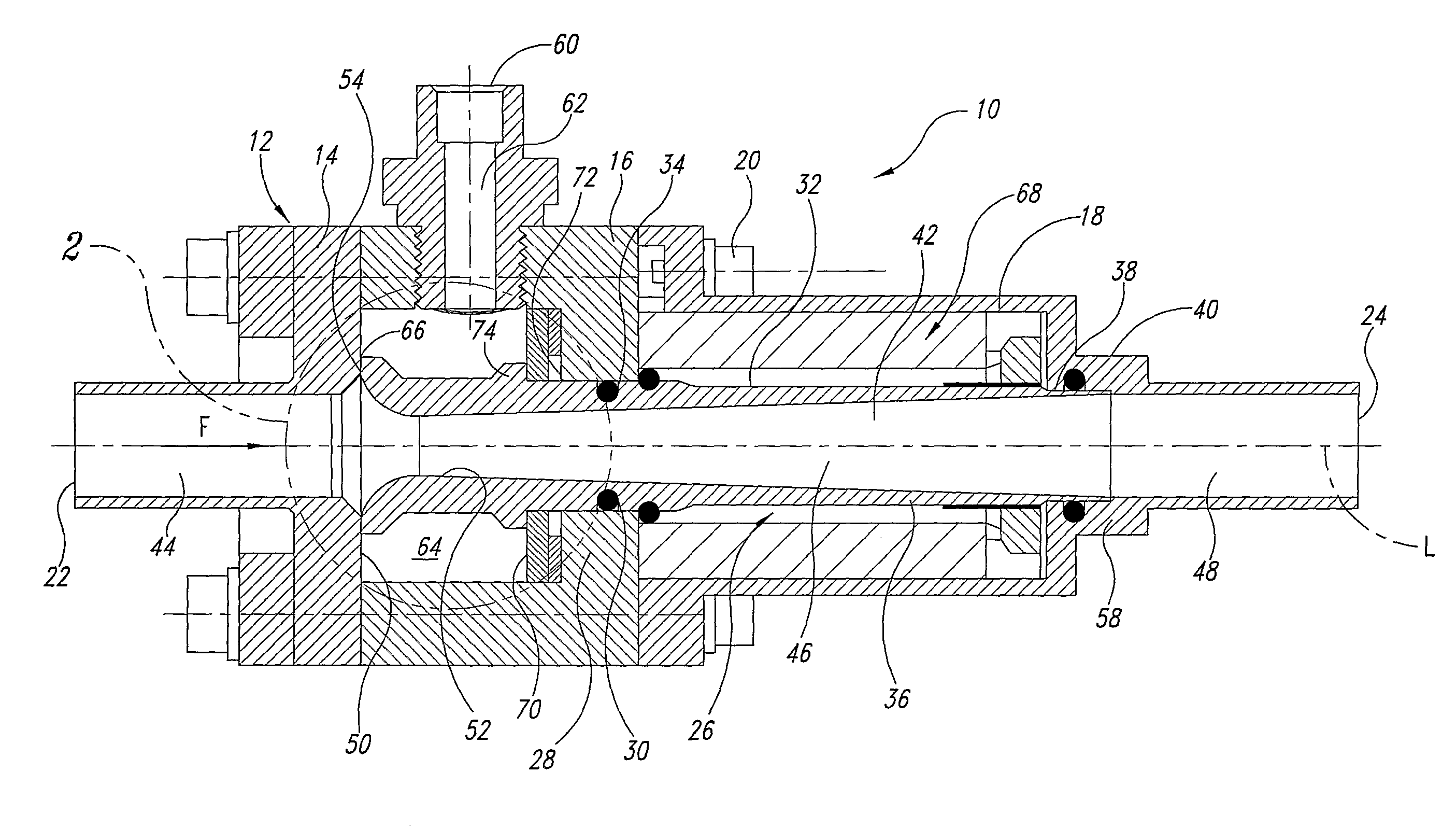 Fuel Cell System with Variable Coanda Amplifiers for Gas Recirculation and System Pressure Regulation