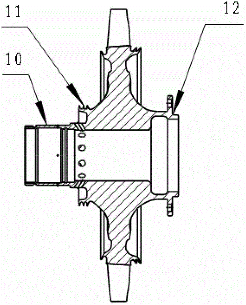 Stress peening device