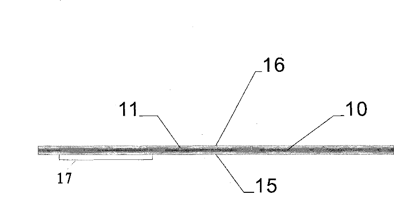 Passive ceramic substrate-based electronic label special for automobile and manufacturing method thereof