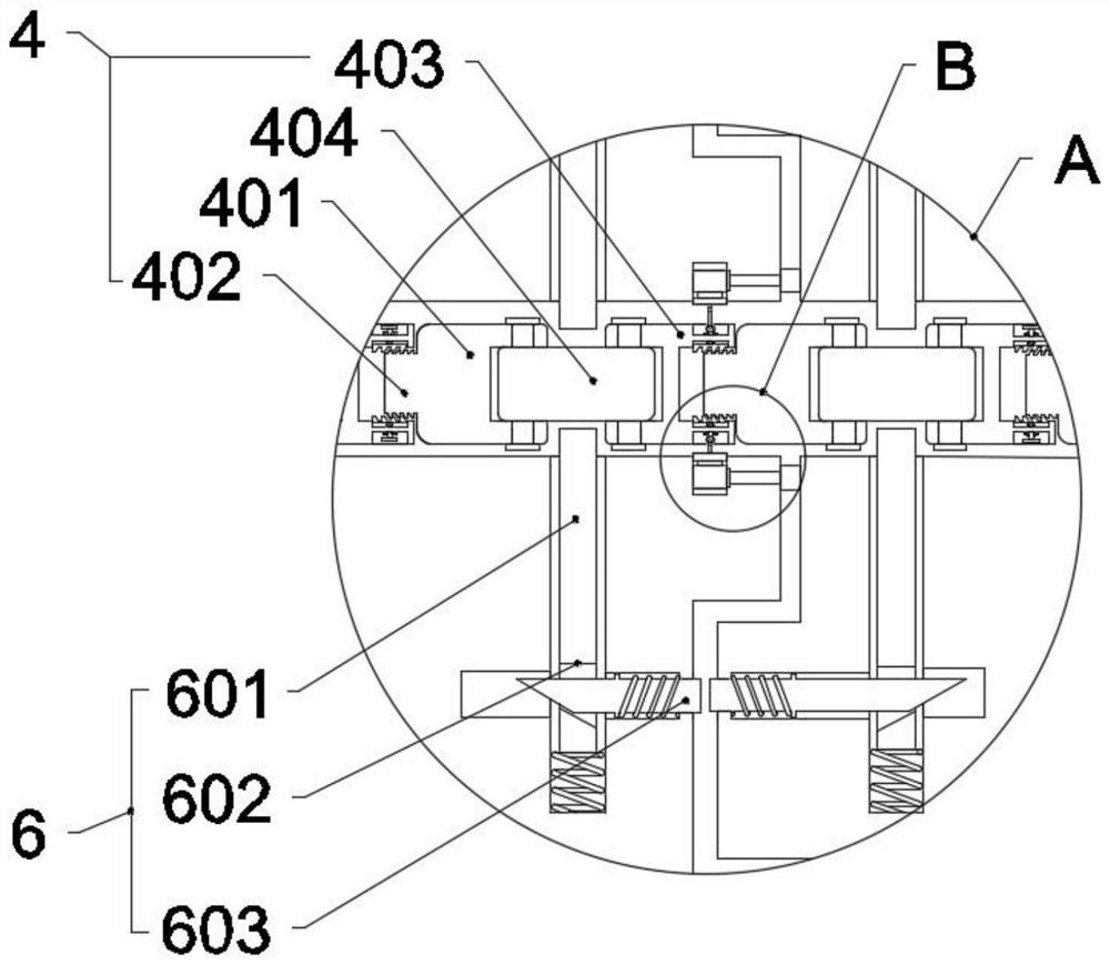 Adjustable counterweight device for building construction and use method thereof