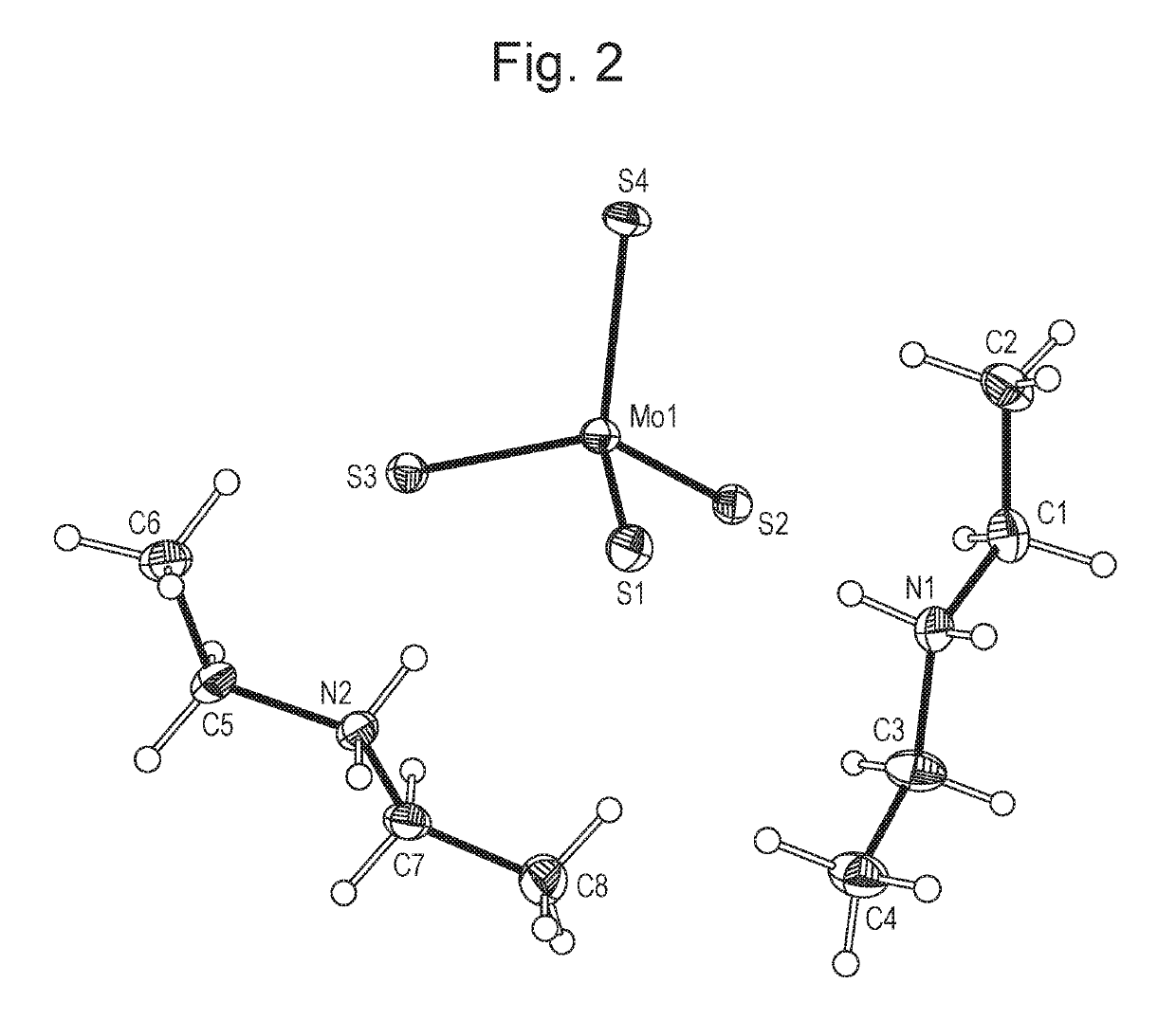 Crystalline diethylamine tetrathiomolybdate and its pharmaceutical uses