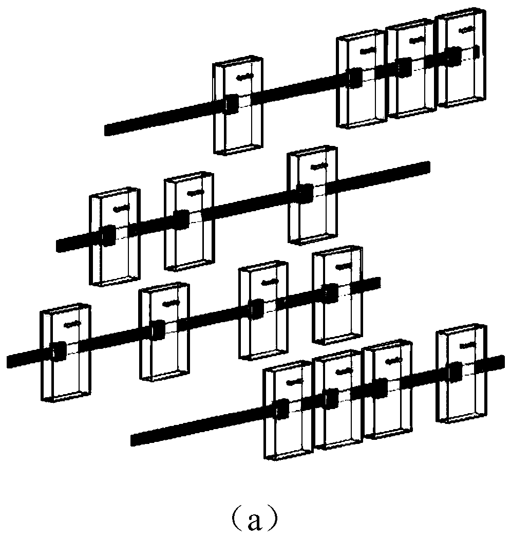 Fixed visual electromagnetic signal shielding device